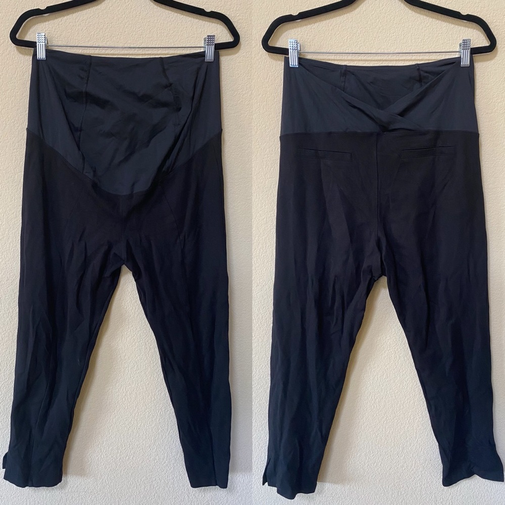 Ingrid and Isabel Over Belly Crossover Ponte Pant